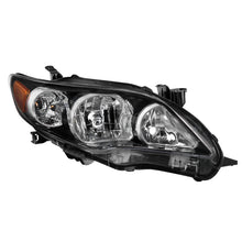 画像をギャラリービューアに読み込む, xTune Toyota Corolla 11-13 S XRS Passenger Side Headlights - OEM Right - Black HD-JH-TCO11-OE-BK-R