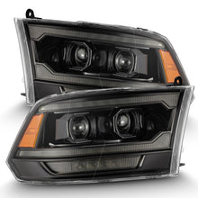 画像をギャラリービューアに読み込む, AlphaRex 09-18 Ram 2500 LUXX LED Proj Headlight Plank Style Alpha Blk w/Activ Light/Seq Signal/DRL
