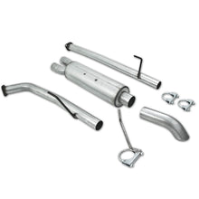 画像をギャラリービューアに読み込む, MBRP 07-08 Toyota Tundra Cat Back Turn Down Single Side Aluminized Exhaust