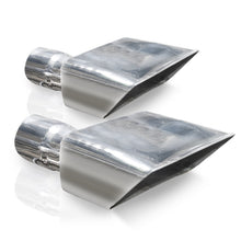画像をギャラリービューアに読み込む, Stainless Works Hot Rod Box Exhaust Tips 2.25in Inlet