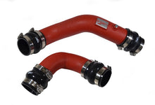 画像をギャラリービューアに読み込む, Injen 17-19 Honda Civic Type-R Aluminum Intercooler Piping Kit - Wrinkle Red