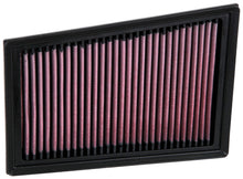画像をギャラリービューアに読み込む, K&amp;N 07-11 Nissan 1.125in H x 9.063in L x 6.438in W Replacement Air Filter