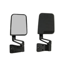 画像をギャラリービューアに読み込む, Rugged Ridge 87-02 Jeep YJ/TJ Black Door Mirror Kit