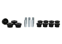 画像をギャラリービューアに読み込む, Whiteline Plus 88-00 Honda Civic / 88-9/95 CRX Rear Control Arm - Lower Inner &amp; Outer Bushing Kit