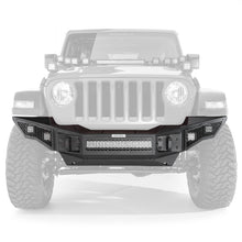 画像をギャラリービューアに読み込む, Go Rhino 07-20 Jeep Wrangler JL/JLU/JK/JKU/Gladiator JT Rockline Full Width Bumper