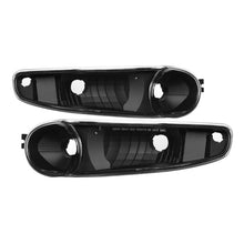 画像をギャラリービューアに読み込む, xTune GMC Sierra Denali 00-06 Bumper Lights Black CBL-JH-GD00-BK