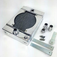 画像をギャラリービューアに読み込む, CSF Universal Drag Race / Tuck Radiator w/9in Spal Fan - 10.5in H x 10in L x 3.6in W