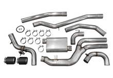 画像をギャラリービューアに読み込む, MBRP 2020+ Toyota Supra 3.0L 3in Catback Dual Rear Carbon Fiber Tips - T304