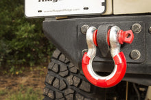 画像をギャラリービューアに読み込む, Rugged Ridge Red 7/8in D-Ring Isolator Kit
