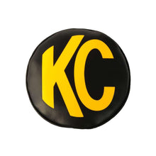 画像をギャラリービューアに読み込む, KC HiLiTES 6in. Round Soft Cover (Pair) - Black w/Yellow KC Logo