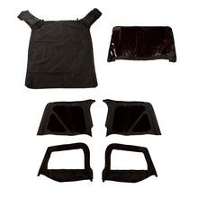 画像をギャラリービューアに読み込む, Rugged Ridge Montana S-Top Black Diam w/SkinsTinted 97-06 TJ