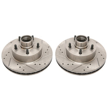 画像をギャラリービューアに読み込む, Power Stop 1990 Chevrolet Caprice Front Evolution Drilled &amp; Slotted Rotors - Pair
