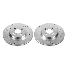 画像をギャラリービューアに読み込む, Power Stop 07-16 Mini Cooper Front Evolution Drilled &amp; Slotted Rotors - Pair