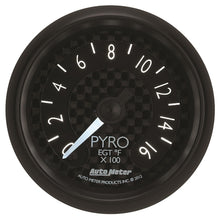 画像をギャラリービューアに読み込む, Autometer GT Series 52mm Full Sweep Electronic 0-1600 Deg F EGT/Pyrometer Gauge