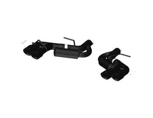 画像をギャラリービューアに読み込む, MBRP 16-19 Chevy Camaro V8 6.2L 6spd 3in Black Race Dual Axle Back w/ 4.5in Quad Dual Wall Tips