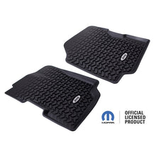 画像をギャラリービューアに読み込む, Rugged Ridge Floor Liner Front Black 1976-1995 Jeep Logo CJ-7 / CJ-8 / Jeep Wrangler YJ