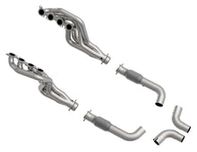 画像をギャラリービューアに読み込む, Kooks 2020 Mustang GT500 5.2L 2in x 3in SS Headers w/GREEN Catted Connection Pipe