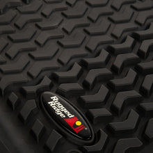 画像をギャラリービューアに読み込む, Rugged Ridge Floor Liner Front/Rear Black 2018-2020 Jeep Wrangler JL 4 Dr