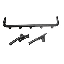 画像をギャラリービューアに読み込む, Rugged Ridge 07-18 Jeep Wrangler JK Textured Black Windshield Mount Light Bar