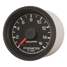 画像をギャラリービューアに読み込む, Autometer Factory Match Ford 52.4mm Full Sweep Electronic 0-1600 Deg F EGT/Pyrometer Gauge