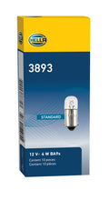 画像をギャラリービューアに読み込む, Hella Bulb 3893 12V 4W BA9s T2.75