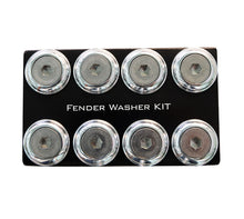 画像をギャラリービューアに読み込む, NRG Fender Washer Kit w/Color Matched M8 Bolt Rivets For Plastic (Silver) - Set of 8