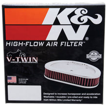 画像をギャラリービューアに読み込む, K&amp;N 99-01 Harley-Davidson Twin Cam F/I Air Filter