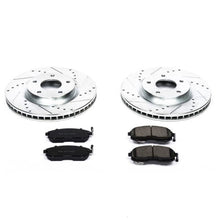 画像をギャラリービューアに読み込む, Power Stop 07-12 Nissan Sentra Front Z23 Evolution Sport Brake Kit