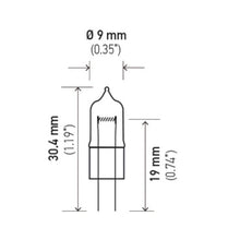 画像をギャラリービューアに読み込む, Hella Bulb 891 12V 8W G4 T325