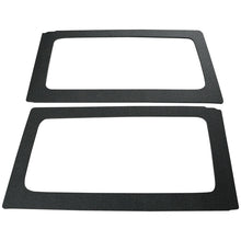 画像をギャラリービューアに読み込む, DEI 11-18 Jeep Wrangler JK 2-Door Boom Mat Rear Side Window Trim - 2 Piece - Black