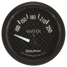 画像をギャラリービューアに読み込む, Autometer GT Series 52mm Short Sweep Electronic 100-250 Deg F Water Temperature