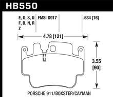 画像をギャラリービューアに読み込む, Hawk Porsche Front HP+ Brake Pads