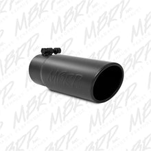 画像をギャラリービューアに読み込む, MBRP Universal Tip 3-1/2in O.D. Angled Rolled End - 3in ID Inlet 10in Length - Black