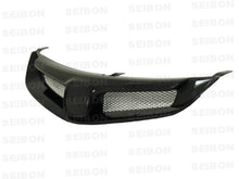 画像をギャラリービューアに読み込む, Seibon 06-10 Honda Civic 4Dr JDM / Acura CSX MG-Style Carbon Fiber Grill