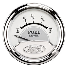 画像をギャラリービューアに読み込む, AutoMeter Gauge Fuel Level 2-1/16in. 240 Ohm(e) to 33 Ohm(f) Elec Ford Masterpiece
