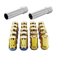 画像をギャラリービューアに読み込む, McGard SplineDrive Tuner 5 Lug Install Kit w/Locks &amp; Tool (Cone) M12x1.5 / 13/16 Hex - Gold (CS)