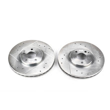 画像をギャラリービューアに読み込む, Power Stop 07-09 Mercedes-Benz E350 Front Evolution Drilled &amp; Slotted Rotors - Pair