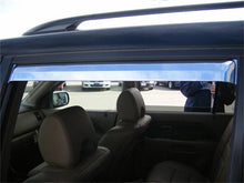 画像をギャラリービューアに読み込む, Putco 03-08 Honda Pilot (Set of 4) Element Chrome Window Visors