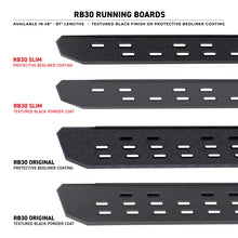 画像をギャラリービューアに読み込む, Go Rhino RB30 Running Boards 57in. - Bedliner Coating (Boards ONLY/Req. Mounting Brackets)