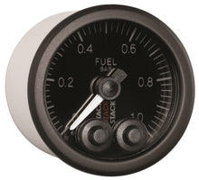 画像をギャラリービューアに読み込む, Autometer Stack 52mm 0-1 Bar M10 Male Pro-Control Fuel Pressure Gauge - Black