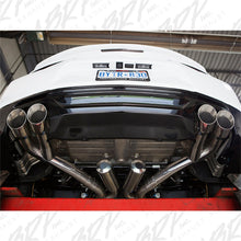 画像をギャラリービューアに読み込む, MBRP 2016 Chevy Camaro V8 6.2L 6spd 3in T409 Race Dual Cat Back w/ 4.5in Quad Dual Wall Tips