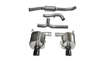 画像をギャラリービューアに読み込む, Corsa 08-10 Subaru Impreza WRX Sedan 2.5L Turbo Manual 3in Sport Cat-Back Exhaust w/4in Blac