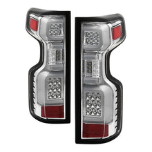 画像をギャラリービューアに読み込む, Spyder Chevy Silverado 19-20 (Do Not Fit Halogen Model) LED Tail Light - Chrome ALT-YD-CS19LED-C