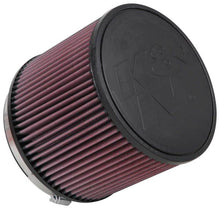 画像をギャラリービューアに読み込む, K&amp;N Universal Rubber Filter 6in Flange ID / 7.5in OD / 6in Height / Round Straight