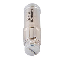 画像をギャラリービューアに読み込む, NRG 700 Series M12 X 1.25 Steel Lug Nut w/Dust Cap Cover Set 21 Pc w/Locks &amp; Lock Socket - Silver