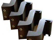画像をギャラリービューアに読み込む, AMP Research 2002-2013 Dodge Ram PowerStep Extension Brackets (BRACKETS ONLY) - Black