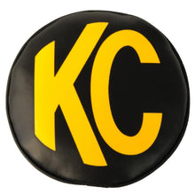 画像をギャラリービューアに読み込む, KC HiLiTES 8in. Round Soft Cover (Pair) - Black w/Yellow KC Logo