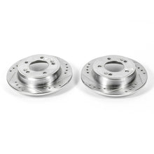 画像をギャラリービューアに読み込む, Power Stop 11-19 Hyundai Elantra Rear Evolution Drilled &amp; Slotted Rotors - Pair