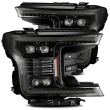 画像をギャラリービューアに読み込む, AlphaRex 18-20 Ford F-150 NOVA LED Proj Headlight Plank Style Alpha Blk w/Activ Light/Seq Signal/DRL
