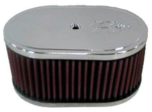 画像をギャラリービューアに読み込む, K&amp;N Custom Oval Race Filter L=7inch W=4inch H=3.25inch
